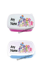 Personalised My Little Pony Kids lunch Sandwich Snack box School