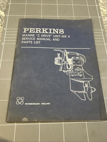 Vintage service manual perkins - vintage,