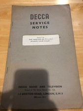 DECCA DUAL SPEED RECORD PLAYER