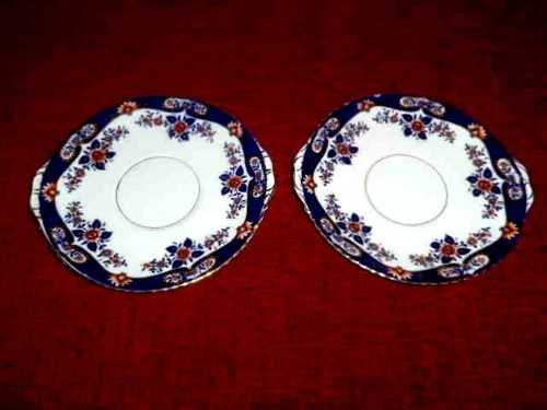 Pair vintage china sandwich - of,