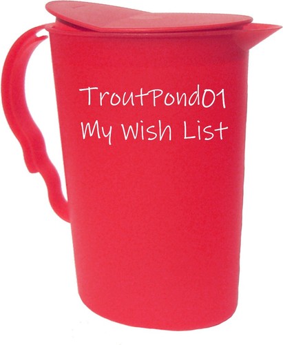 Tupperware pitcher quart - pitcher,