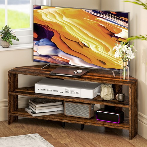 Homcom corner stand tv - homcom,
