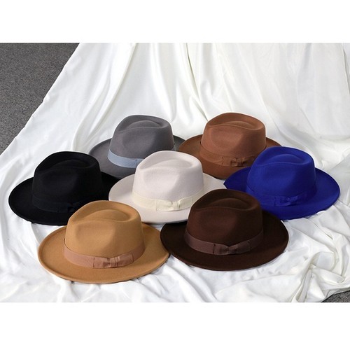 Mens wide brim - wide, classic