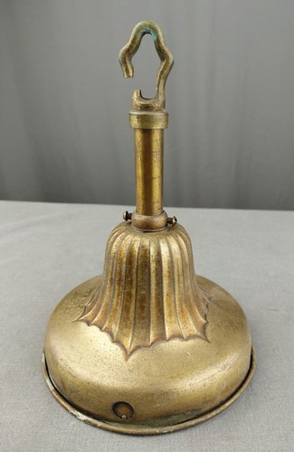 Edwardian brass ceiling - brass,