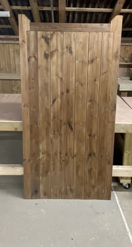 Wooden garden gate heavy - garden, |