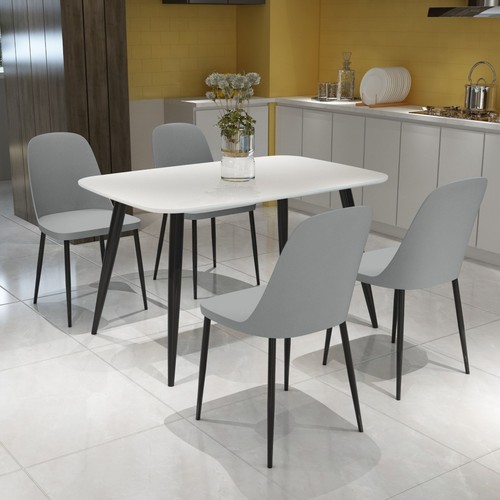 Aspen white rectangular - rectangular, table