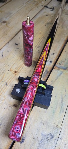 Crafted cues supreme crimson - cues,