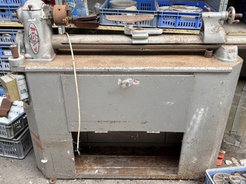 Myford wood turning lathe with - myford,