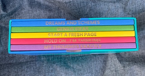 Paperchase notebooks set 5 - set,