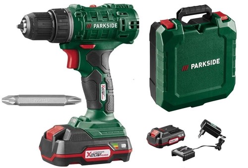 Parkside 20v cordless drill - 20v,