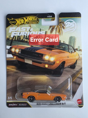 Hot wheels premium error car - premium,