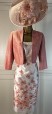 Jacques Vert UK 10 Pink Dress