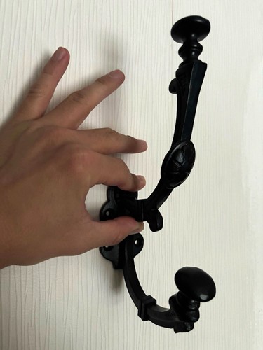 Wrought iron victorian double - wrought,