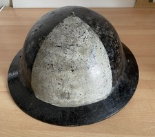 Original WW2 British Bakelite Civil Defence helmet, period painted - gas board