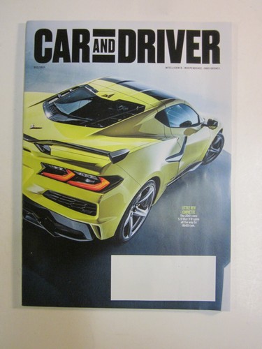 Magazine car and driver - magazine,