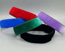 VELVET 2" Wide House Dog Collar Greyhound Lurcher Saluki Deerhound Sighthounds