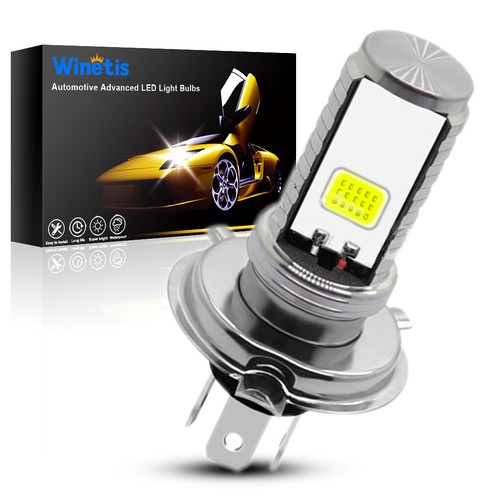 White headlight led bulb - white,