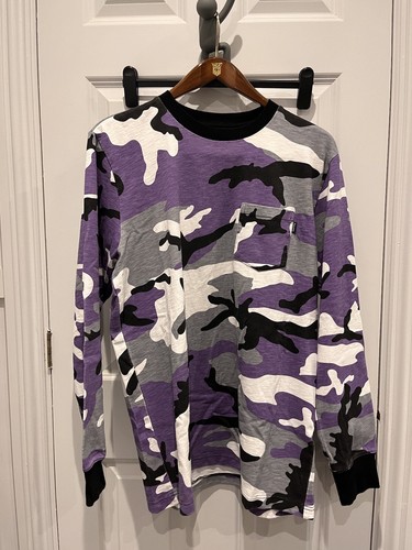 Supreme purple camo jumper - supreme,