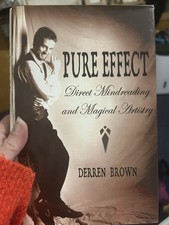 Pure Effect by Derren Brown. Third Edition. Hardback.