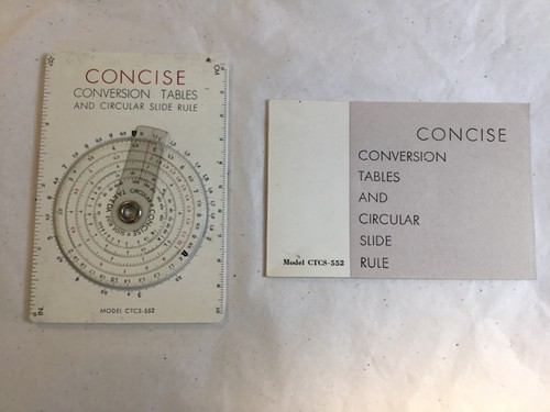 Concise conversion tables - concise,