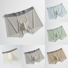 Men's Ice Silk Boxer Shorts