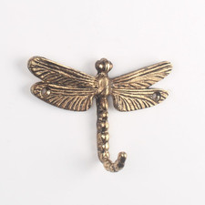 Small Metal Gold Dragonfly