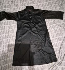 Boys Children Emirati Thobes Size 24 Round  Collar Silky Light Eid Formal