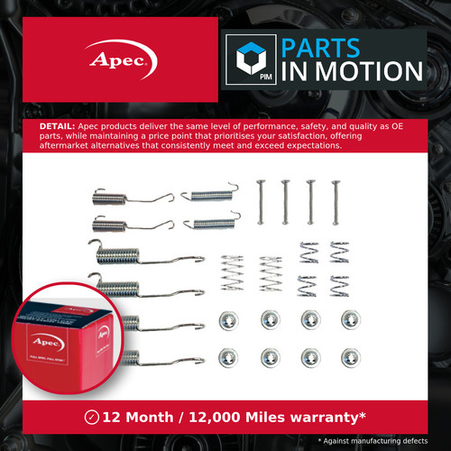 Brake shoe fitting - fitting, fits