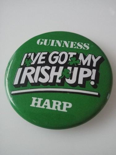 Vintage guinness safety pin - guinness,