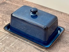 Scandi Home Dark Blue Butter Dish