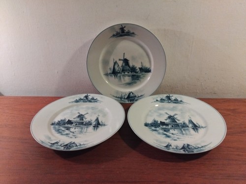 Vintage delft blue - blue, dutch
