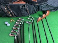 TAYLORMADE⛳FIRESOLE⛳13 CLUB GOLF SET⛳BAG+3-9 IRONS⛳PUTTER⛳PW⛳SW⛳DRIVER⛳3+5 WOOD⛳
