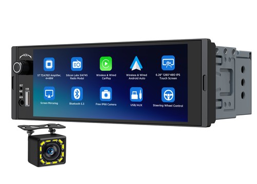 Single din wireless carplay - wireless,