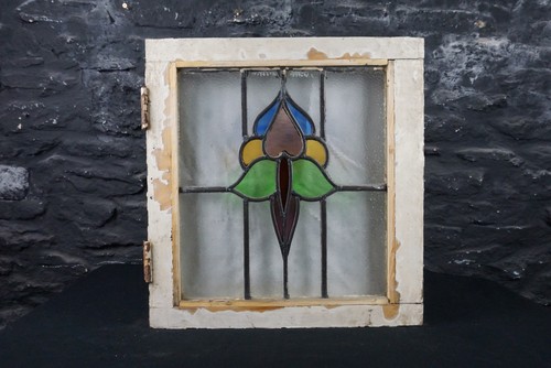 Antique stained glass - antique,