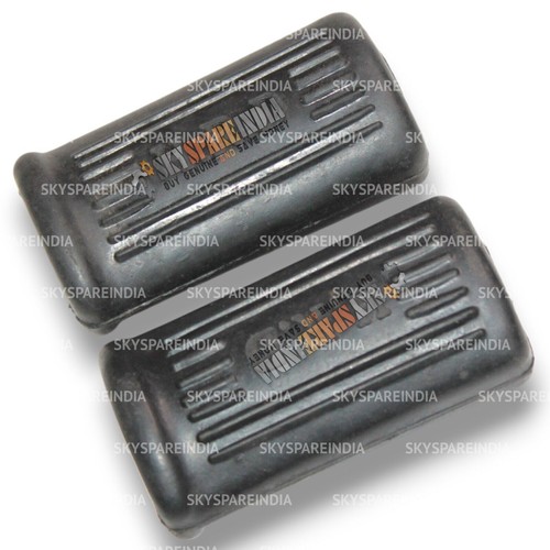 Footrest rubber set compatible - rubber,