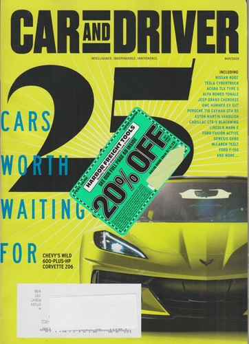 Car and driver may - and,