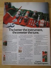 CASTROL LIQUID ENGINEERS BETTER INSTRUMENT BETTER TUNE ADVERT A4 SIZE file 2