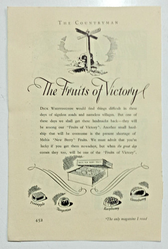 Vintage 1941 the fruits - vintage, of