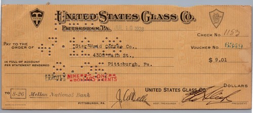 1928 united states glass - united,