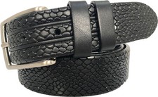BLACK FULL GRAIN 100% ITALIAN