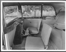Rolls-Royce Phantom VI Limousine Occasional Seats 1968-1969 UK Press Photograph