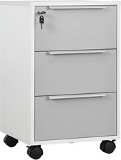 3 Drawer Mobile Office Under