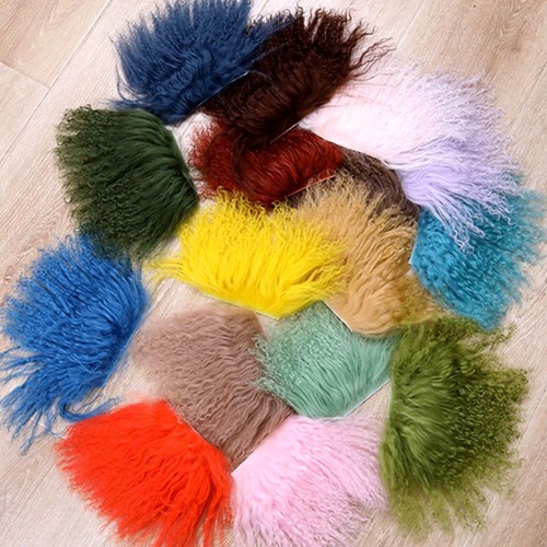 Hair row sheepskin wool - row,