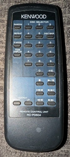 Kenwood remote control - kenwood,