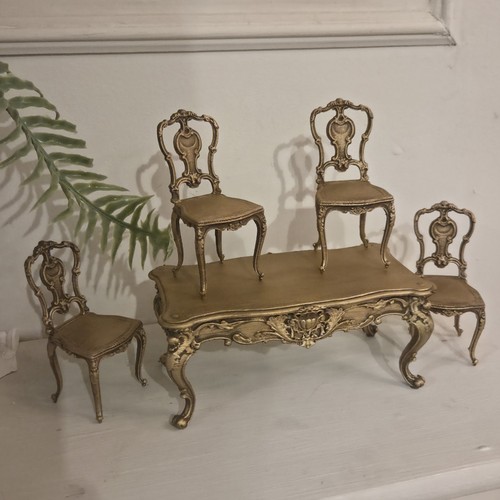12th scale dining table - table, and