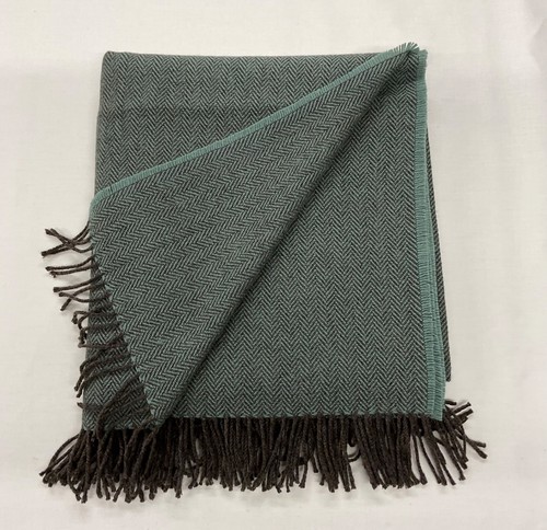 Pure wool fringed - pure,