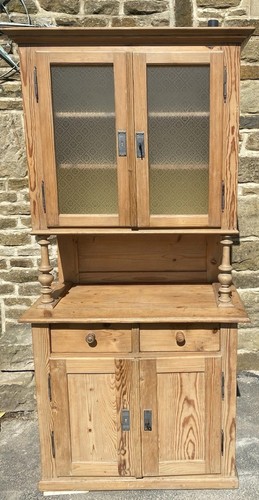 French rustic antique cupboard - rustic,