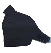 Bike It Short Motorcycle Face Mask Neoprene Reversible Black/Grey FMASBLK BC4069