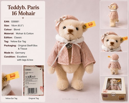 Steiff teddy bear paris - steiff,