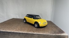 Welly yellow Mini Cooper